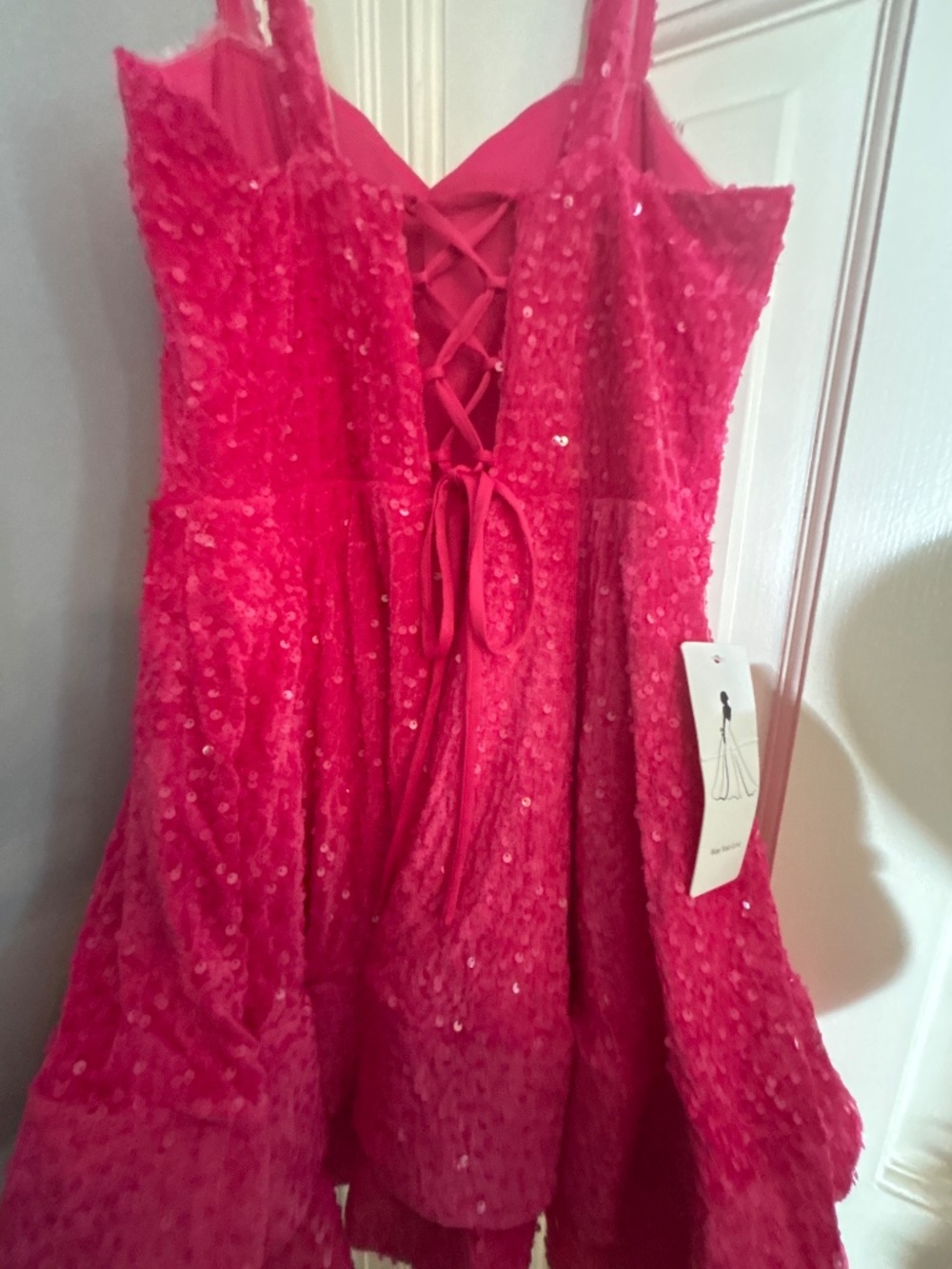 Wear your love (brand) -Pink fun party dress - Picture 2 of 3